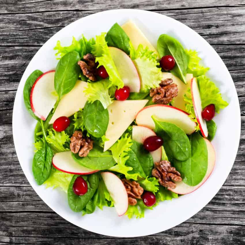 Apple Spinach Salad Recipe The Wilderness Wife 8428